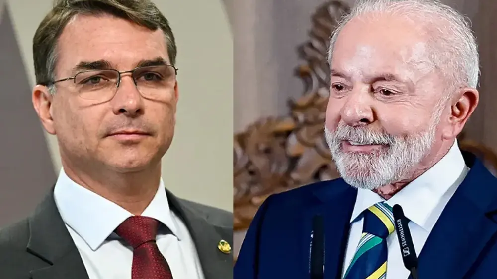 Pesquisa Nexus/BTG: Lula lidera com 41%, Flávio Bolsonaro tem 36%