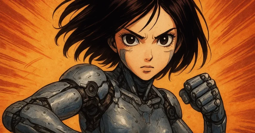 Alita: Anjo de Combate de Rodriguez, cyborg e mangá em ação!