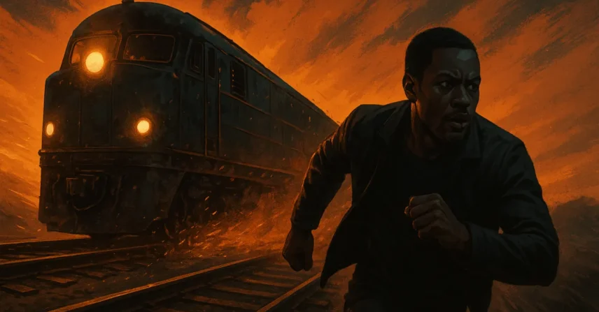 Denzel e Pine: Corrida Eletrizante em Trem Desgovernado Hoje