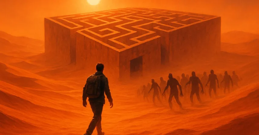 Maze Runner: Prova de Fogo! Deserto, Zumbis e Sobrevivência!