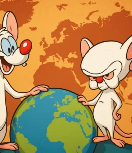 Pinky e Cérebro: Gênios ratos e o sonho de domínio global