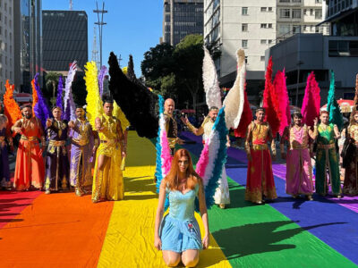 Parada LGBT+ expõe distância da direita e contrasta com Marcha