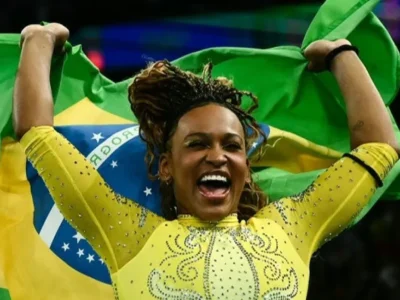 Rebeca Andrade faz melhor nota do mundo no salto em 2026